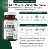 B-Boost Methylated B Complex - 60 Capsules