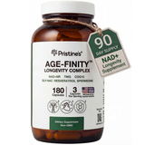Age Finity NAD & NR Cellular Optimzation Mitochondrial Supplement - NAD, Nicotinamide Riboside, TMG, CoQ10, GlyNAC, Resveratrol, Spermidine - Cellular Longevity - 3rd Party Tested