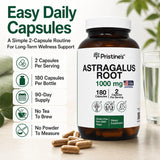 Astragalus Root - 3 Month Supply