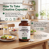 Creatine Monohydrate - 75 Day Supply