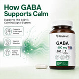 GABA 500 MG - 180 Day Supply