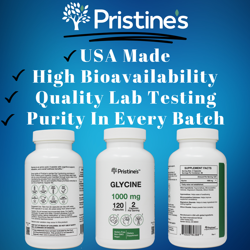 Glycine - 60 Day Supply