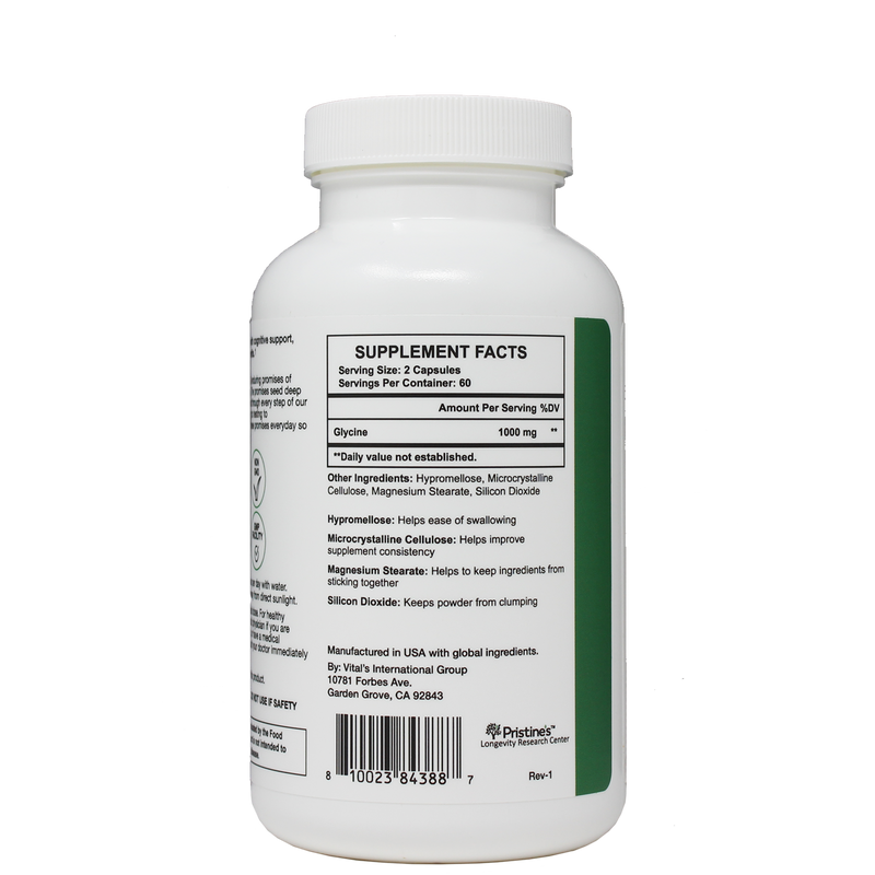 Glycine - 60 Day Supply