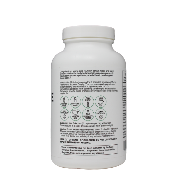 L-Arginine 1000 MG - 90 Day Supply