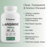 L-Arginine 1000 MG - 90 Day Supply