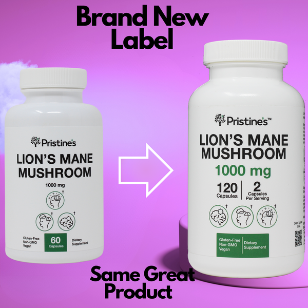Lion's Mane Mushroom - 60 Day Supply