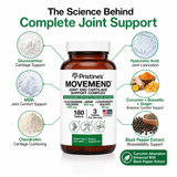 MOVEMEND Advanced Joint & Cartilage Support Complex with Glucosamine, MSM, Chondroitin Sulfate