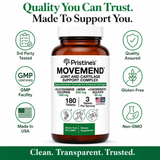 MOVEMEND Advanced Joint & Cartilage Support Complex with Glucosamine, MSM, Chondroitin Sulfate