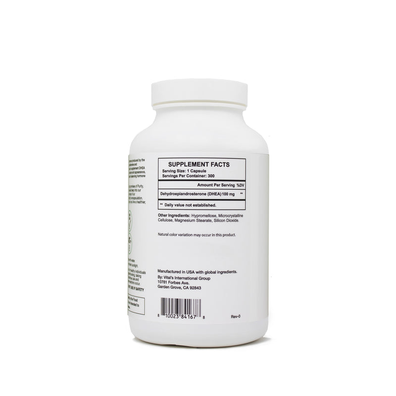 DHEA fertility supplement for men & women testosterone estrogen production lean muscle growth 