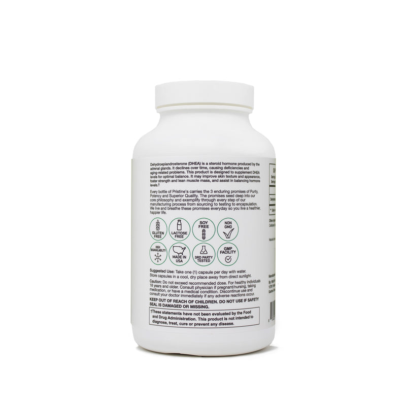 DHEA fertility supplement for men & women testosterone estrogen production lean muscle growth 