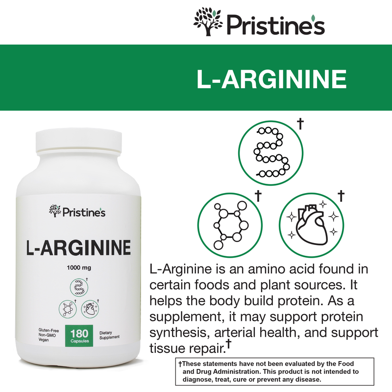 LArginine 1000 MG 3 Month Supply