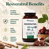 Resveratrol 500 MG - 75 Day Supply