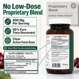 Resveratrol 500 MG - 75 Day Supply