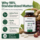 Resveratrol 500 MG - 75 Day Supply