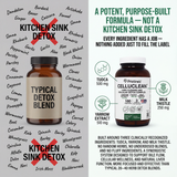 PRISTINE'S CelluClean Liver Cleanse and Detox Complex – TUDCA, Yarrow Extract & Milk Thistle - 90 Day Supply