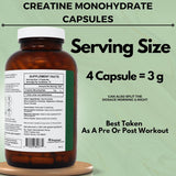 Creatine Monohydrate - 75 Day Supply