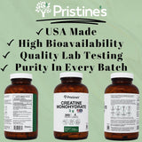 Creatine Monohydrate - 75 Day Supply